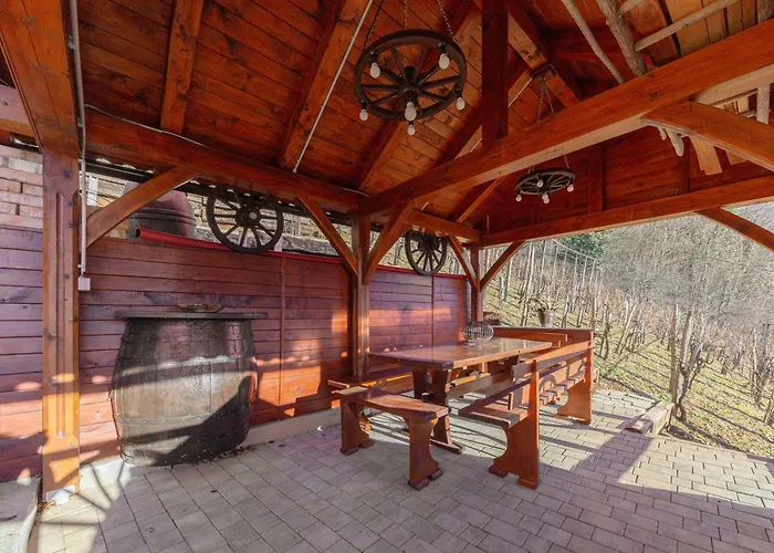 Zidanica Med Trtami Dvor